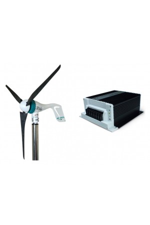 Set Air Speed 12V / 24V Rüzgar Türbini + Hibrit Şarj Kontrol Cihazı  iSTA-BREEZE